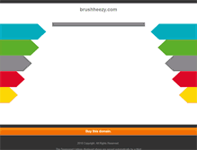 Tablet Screenshot of brushheezy.com